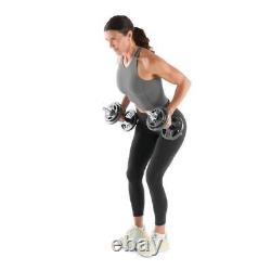 100LB Cast Iron Weight Plate Set Barbell Dumbbell Home Gym Equipment Fitness New