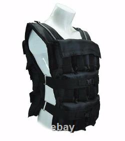 100 lbs. Weight Vest 36 Iron ore weighted bars included