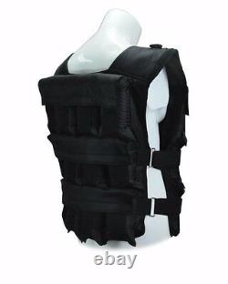 100 lbs. Weight Vest 36 Iron ore weighted bars included