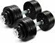 100lb Total Adjustable Dumbbell Weights Cast Iron Yes4all Or 200lb If 2 Bowflex