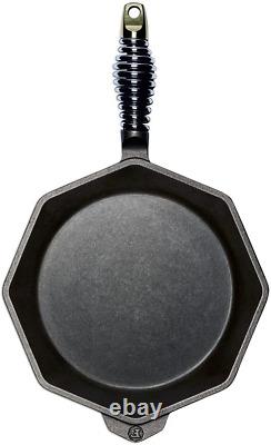 10 Cast Iron Skillet, Modern Heirloom, Handcrafted in the USA, Pre-Seasoned wit
