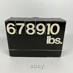 10 lbs-amf/slm heavyhands dumbbell weights 10 lbs set of 4 withbox, Made in USA