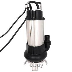 110V 1.5HP Sump Pump Industrial Sewage Cutter Grinder Cast iron Submersible New