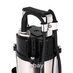 110V 1.5HP Sump Pump Industrial Sewage Cutter Grinder Cast iron Submersible New