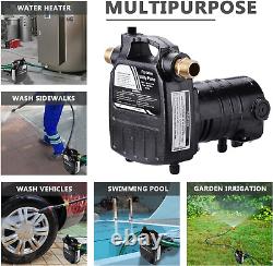 115Volt 1/2HP 1500 GPH Heavy Duty High Pressure Cast Iron Casing Water