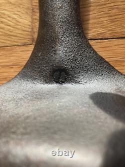 14 Cast Iron Skillet Double Pour Spout Cleaned Re-Seasoned On Inside USA Made