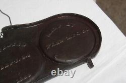 1889 Mrs. Shaeffer's Cast Iron Flip Flop Three Pancake Cake Griddle Canton, OH
