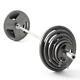 210 Lbs Weights Set Barbell Weightlifting Olympic Hammertone Workout Cast Iron
