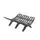 22 In. Cast Iron Fireplace Grate With 2.5 In. Legs