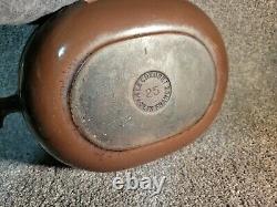 #25 Le Creuset Enzo Mari La Mama Cast Iron MCM Brown Dutch Oven & Cover France