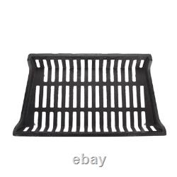 27 In. Cast Iron Heavy-Duty Fireplace Grate with 4 In. Clearance