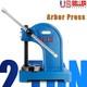 2t Heavy Duty Cast Iron Desktop Punch Press Machine Benchtop Arbor Press, Blue