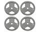 2.5-45lb 1-inch Cast Iron Weight Plate For Strength Training & Weightlifting