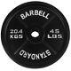 2.5-45lbs 2 Barbell Bumper Plates Olympic Weight Plate Barbell Set Cast Iron