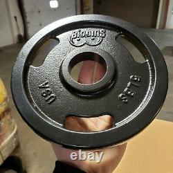 2 Olympic Weight Plates, American Made for Barbell Set 2.5,5,10,25,35,45 NEW
