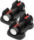 2pcs Adjustable Dumbbells Set Pair 50lbs Weights Of 2 Exercises Home Gym Workout
