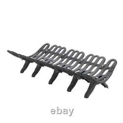 33 in. Cast Iron Fireplace Grate with 2.5 in. Legs