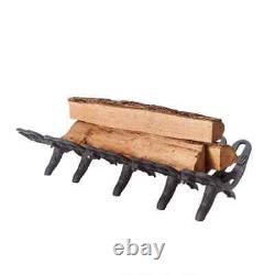 33 in. Cast Iron Fireplace Grate with 2.5 in. Legs
