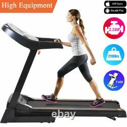 3.25HP Treadmill with Incline, 300lb Capacity Running Exercise Machine LCD NEW#