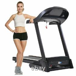 3.25HP Treadmill with Incline, 300lb Capacity Running Exercise Machine LCD NEW#