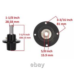 3 Cast Iron Spindle Assembly For Scag 461663 46020 46400 41001 41007 41008 46631