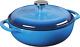 3 Quart Enameled Cast Iron Dutch Oven With Lid Dual Handles Oven Safe Up To