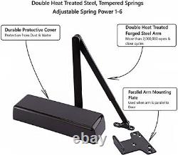 3x Extra Heavy Duty Commercial Door Closer D9016 UL Listed LCN 4040XP Footprint