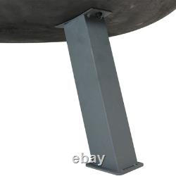 40 in Cast Iron Fire Pit Bowl with Cooking Ledge by Sunnydaze