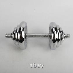 44/66LBS Weight Steel Dumbbell Set Dumbbell Set Adjustable Gym Barbell Plates