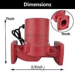 45GPM 3 Speed Cast Iron Circulator Pump, Outdoor Furnace, Hot water heat, Solar