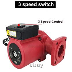 45GPM 3 Speed Cast Iron Circulator Pump, Outdoor Furnace, Hot water heat, Solar