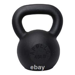 45LBS Solid Cast Iron Kettlebells Ideal for Strength Training