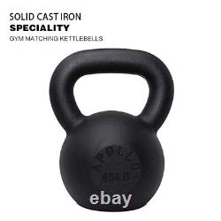 45LBS Solid Cast Iron Kettlebells Ideal for Strength Training