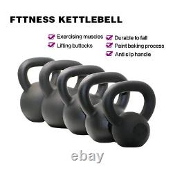 45LBS Solid Cast Iron Kettlebells Ideal for Strength Training
