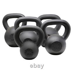 45LBS Solid Cast Iron Kettlebells Ideal for Strength Training