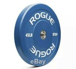 45LB Rogue Color Echo Bumper Pair FAST SHIPPINGBLUEEXERCISE