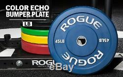 45LB Rogue Color Echo Bumper Pair FAST SHIPPINGBLUEEXERCISE