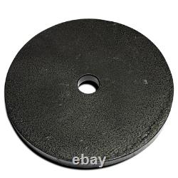 45 Lbs Olympic Cast Iron Weight Plates Single Piece Workout Training Equipment