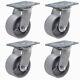 4x2heavy Duty Caster Steel Cast Iron Wheel Casters, Capacity 800-3000 Lb
