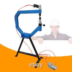 4inch Pneumatic Planishing Hammer Airpress Tool with Cast-Iron Stand, Anvil 1/2/3