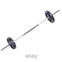 50LB Cast Iron Standard Weight Plate Set 2x25LB Strength Training Workouts New