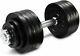 52.5lb Total Adjustable Dumbbell With Cast Iron Weights Yes4all