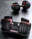 52.5lbs Dumbbell Adjustable Weight Men's Fitness Equipment Weight Lifting Gym Us