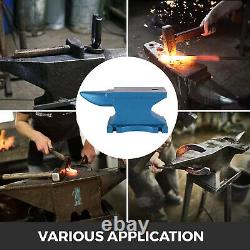 55 lb Anvil Blacksmith Cast Iron 25 kg Round Horn Heat Treated Metal Forging