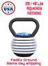 5-40lbs Adjustable Kettlebell Dumbbell Pounds Weight Fitness Work Out Home