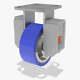 620 Lbs Load Capacity 5 Hamilton Ergo-glide Polyurethane Cast Iron Wheel Sp