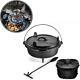 6qt Cast Iron Camping Dutch Oven With Lid Lifter And Storage Bag Cast Iron Du