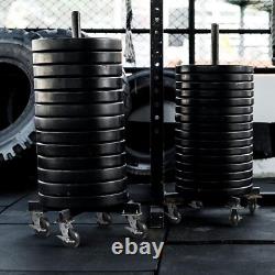 6 Inch Rubber on Cast Iron Wheel Heavy Duty, Capacity 1000-4000LB
