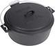 7410 10-qt Cast Iron Chicken Fryer Features Cast Iron Domed Lid Cool Touch Coil