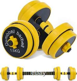 88lbs Adjustable Dumbbell Set Pair Barbell Dumbbells New Gym Workout Cap